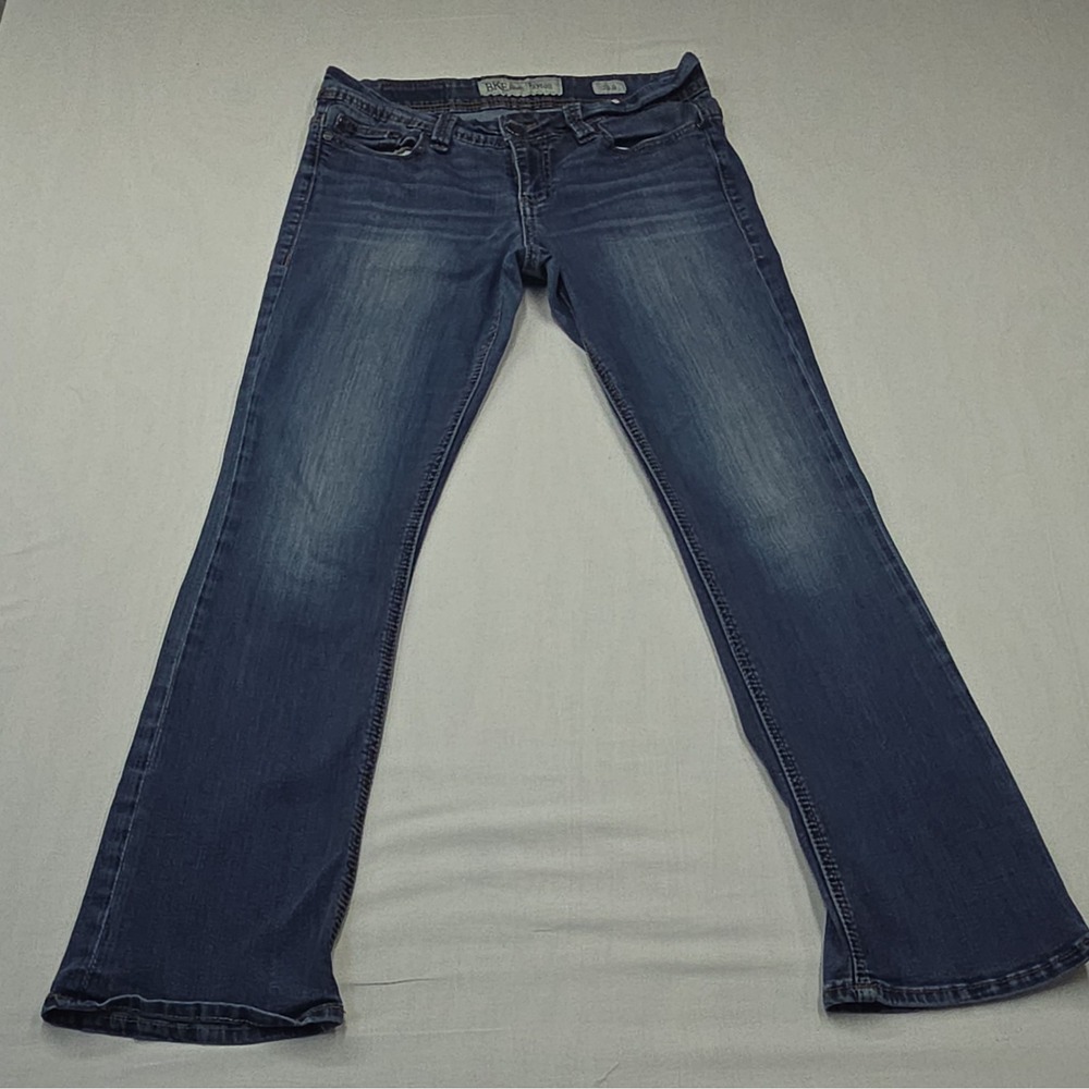 BKE Denim Women's Bootcut Jeans 29 Blue Medium Wash Mid Rise 5-Pocket